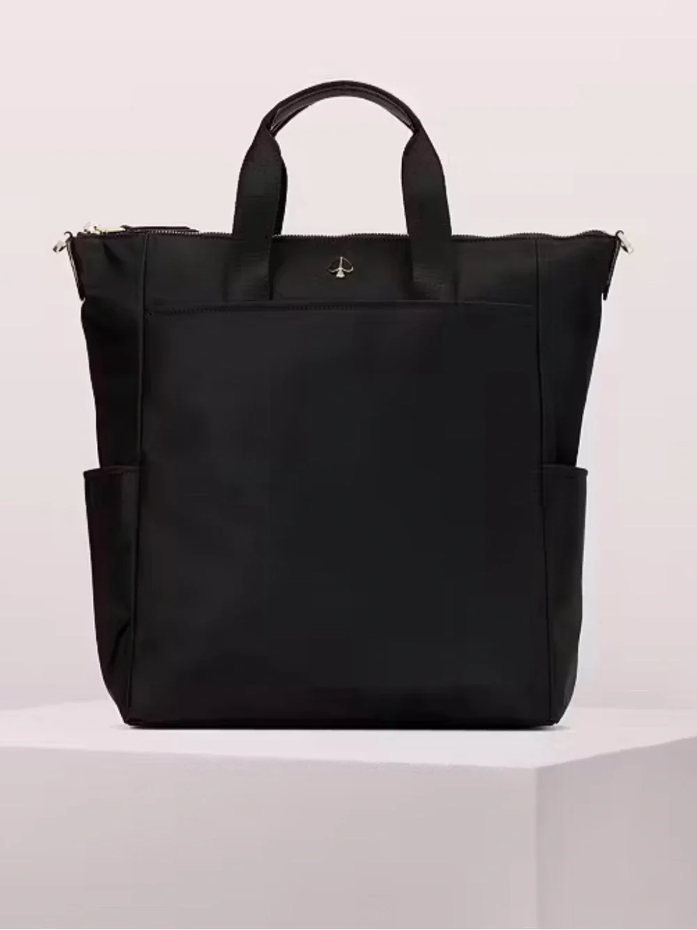 kate spade Black Nylon Laptop Tote, Backpack